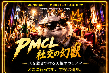 社交の幻獣のモンスター